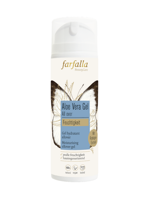 Aloe Vera, Feuchtigkeitsspendendes Allover-Gel, Feuchtigkeit 150 ml
