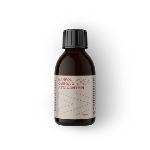 O3+ HANFÖL OMEGA-3 ASTAXANTHIN 100 ml
