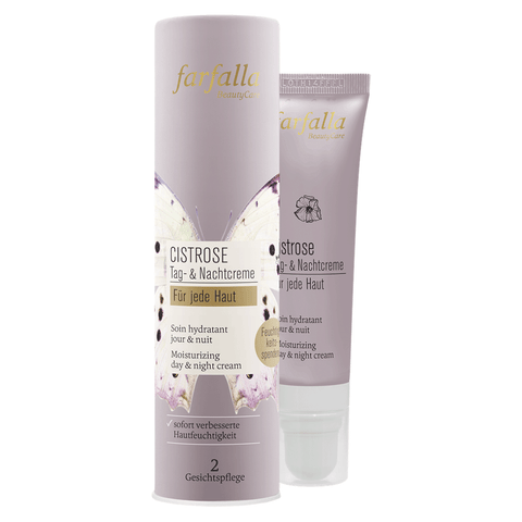 Cistrose Für jede Haut, Feuchtigkeitsspendende Tag- und Nachtcreme 30 ml