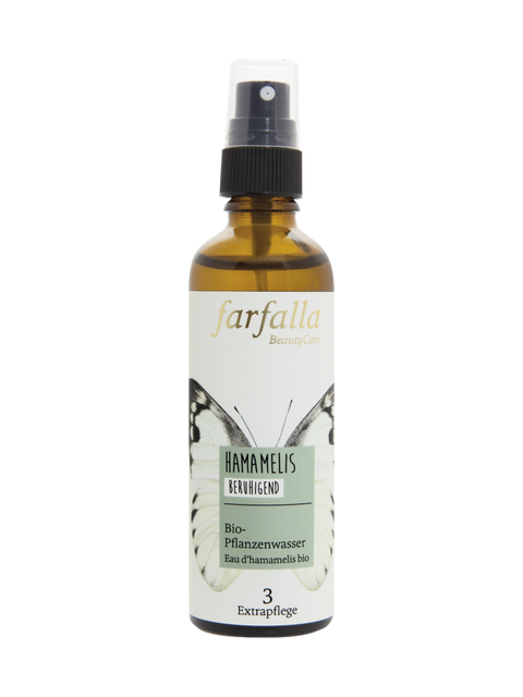 Hamamelis, Bio-Pflanzenwasser, beruhigend 75 ml