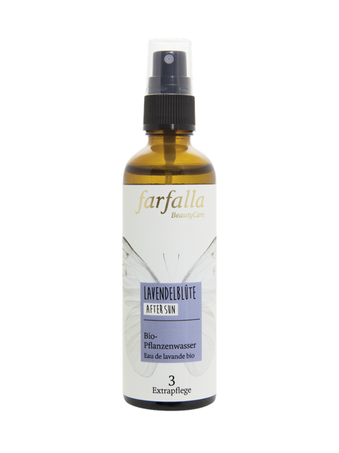 Lavendelblüte, Bio-Pflanzenwasser, after sun 75 ml