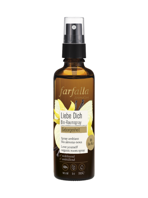 Geborgenheit, Rose, Liebe dich Bio-Raumspray 75 ml