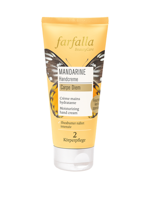 Mandarine Carpe Diem, Feuchtigkeitsspendende Handcreme 50 ml