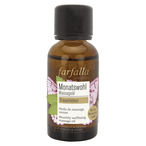 Frauenleben, Muskatellersalbei, Monatswohl Massageöl 30 ml