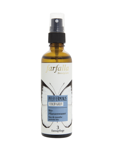 Pfefferminze, Bio-Pflanzenwasser, Feuchtigkeit 75 ml