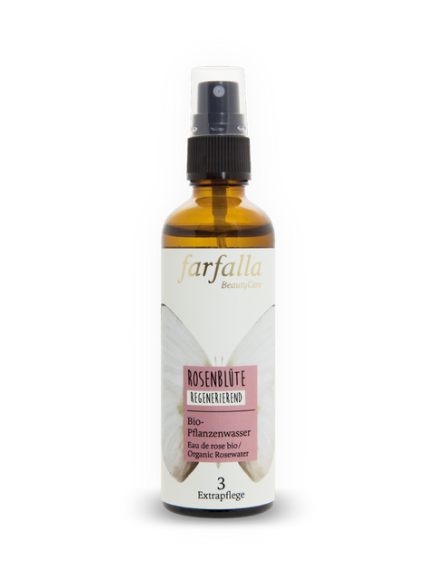Rosenblüte, Bio-Pflanzenwasser, regenerierend 75 ml