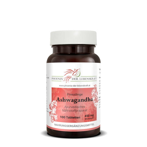 Ashwagandha (Withania somnifera) - Tabletten, 450 mg Wirkstoff