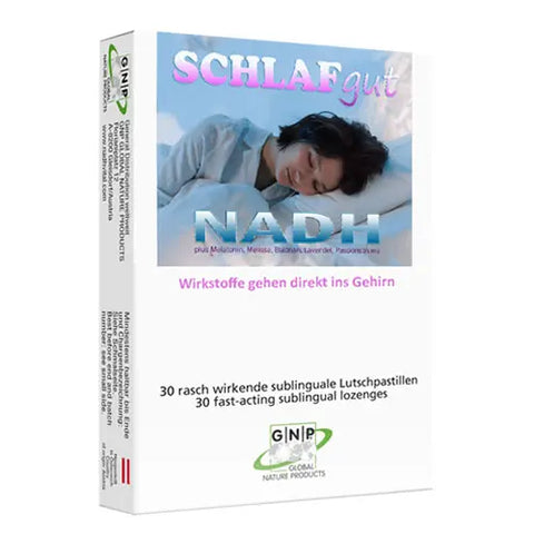 NADH SCHLAFGUT – 10 mg NADH – funktionell kombiniert