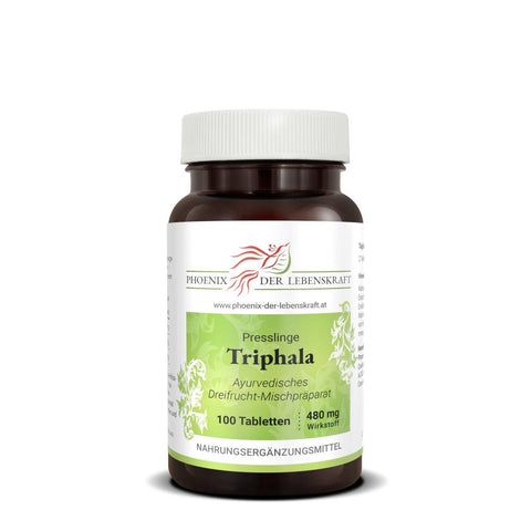 Triphala - Tabletten, 480 mg Wirkstoff