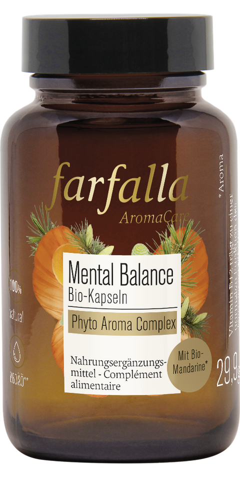 Mental Balance Bio-Kapseln, Phyto Aroma Complex, 60 Stk.