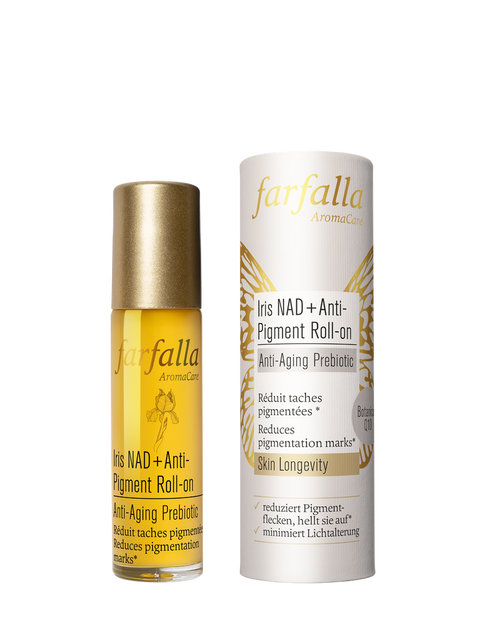 Iris NAD+ Anti-Pigment Roll-on, Anti-Aging Prebiotic 10 ml