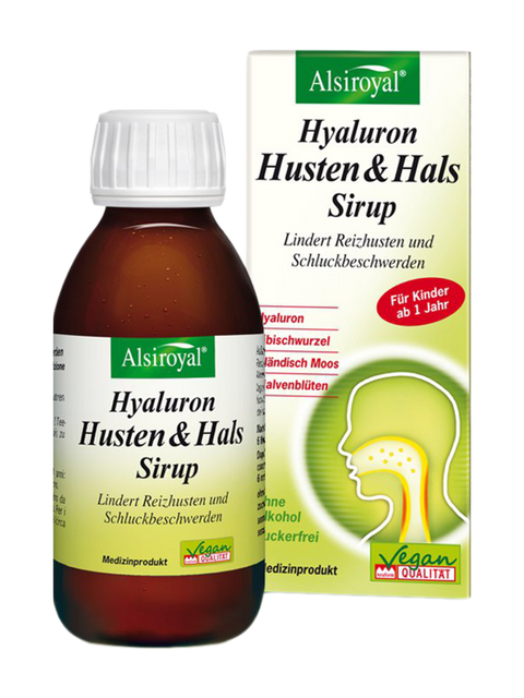 Hyaluron Husten & Hals Sirup 150ml